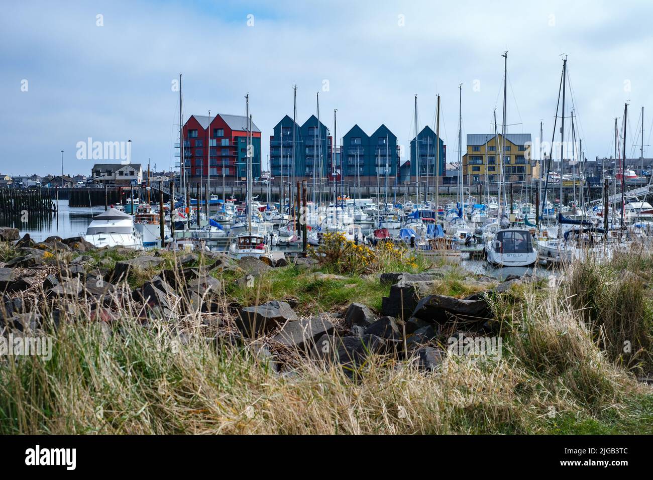 Amble marina hi-res stock photography and images - Alamy