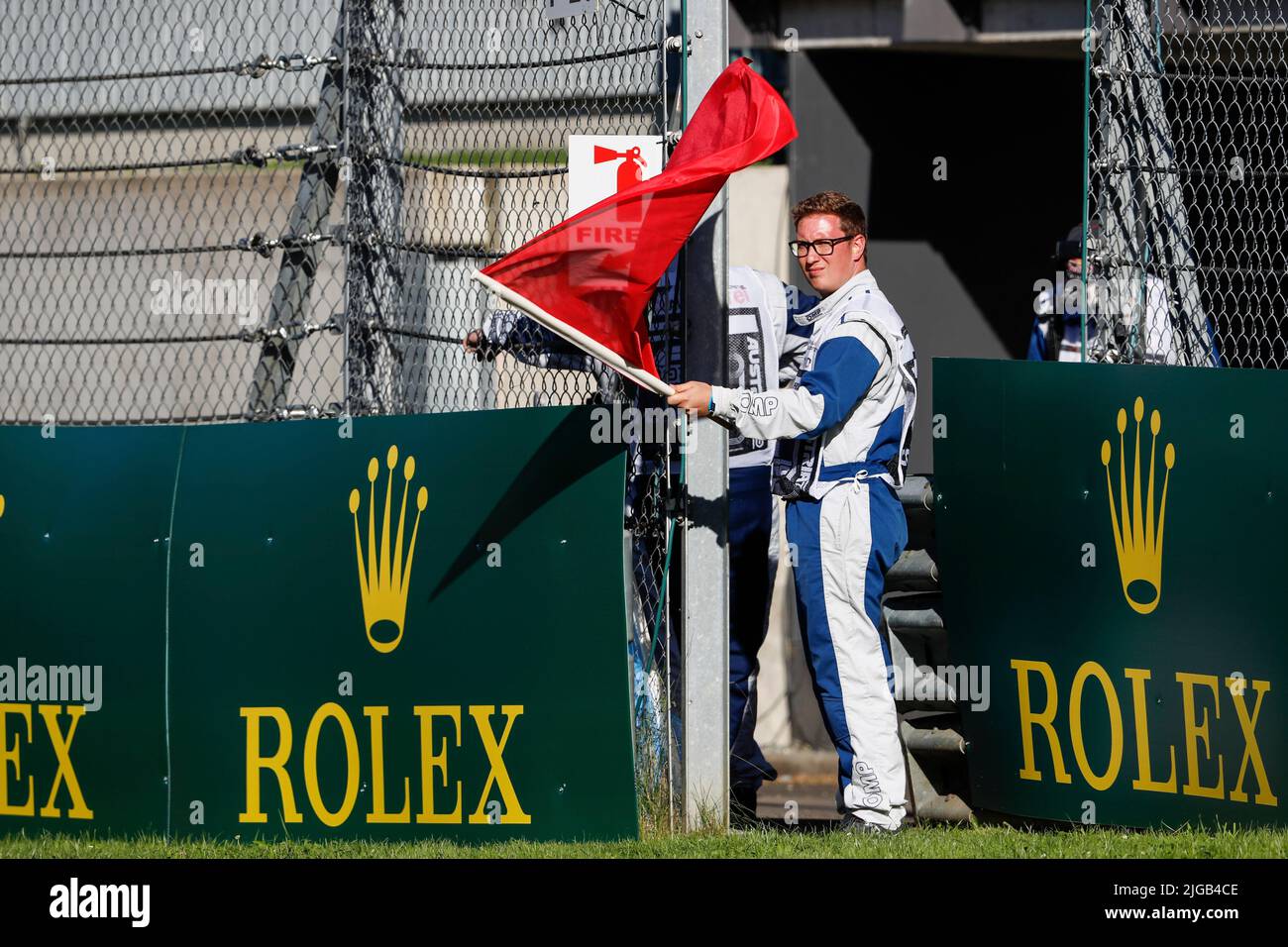 Spielberg, Austria. 8th July, 2022. Red flag, F1 Grand Prix of Austria