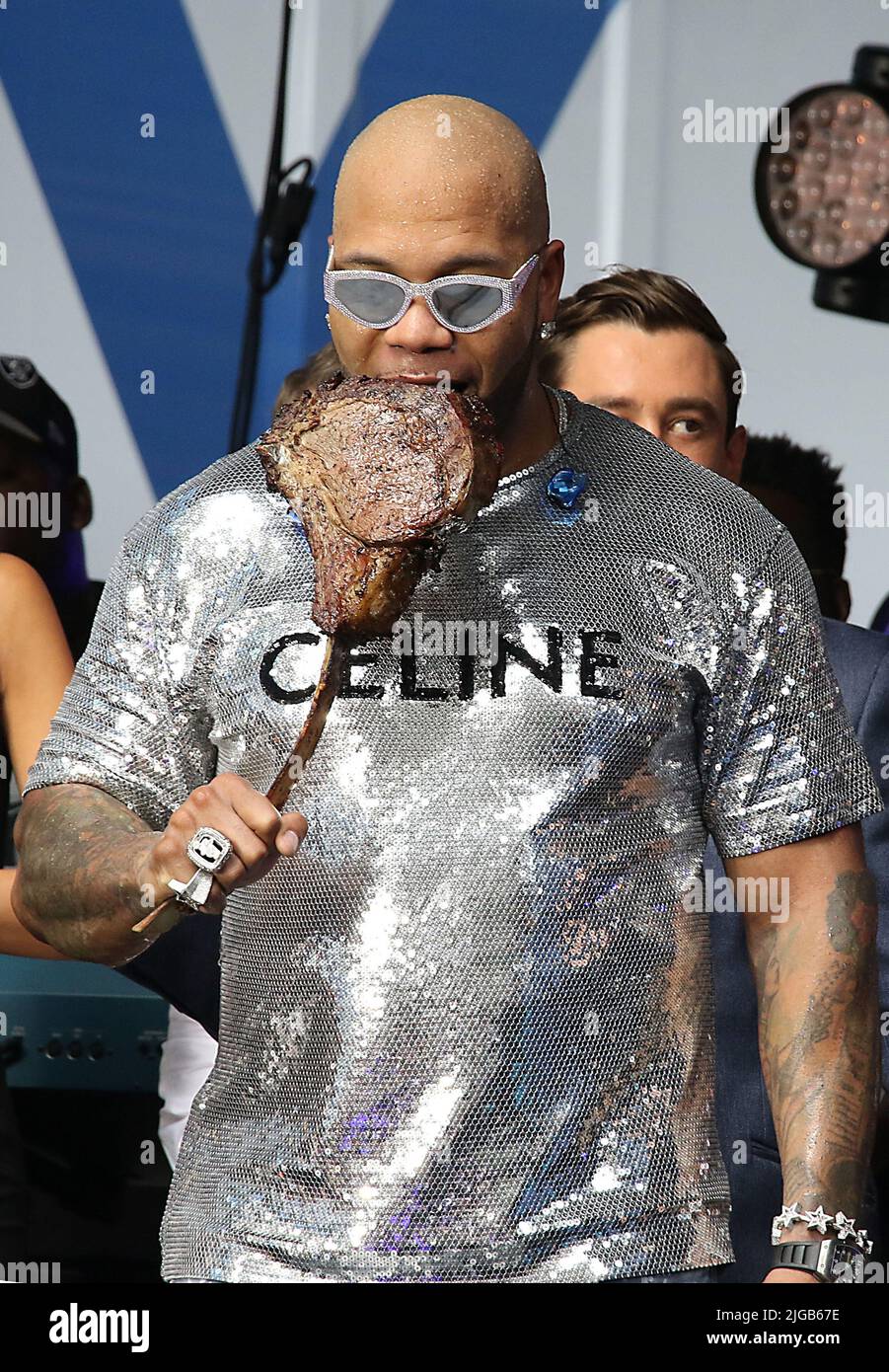 New York, NY, USA. 8th July, 2022. Flo Rida pictured as Flo Rida