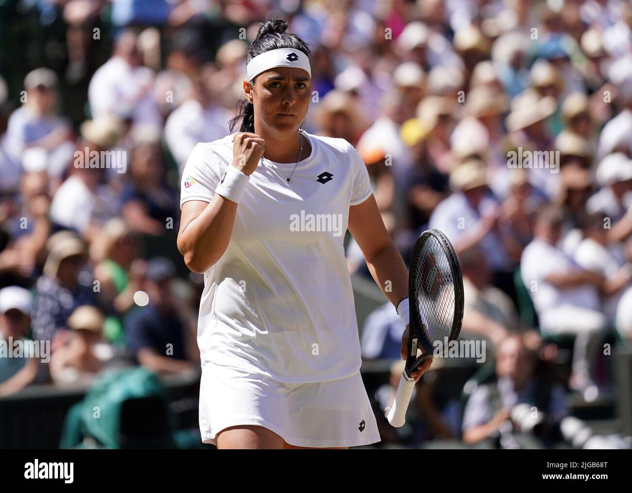 Ons Jabeur during the The Final of the Ladies' Singles against Elena