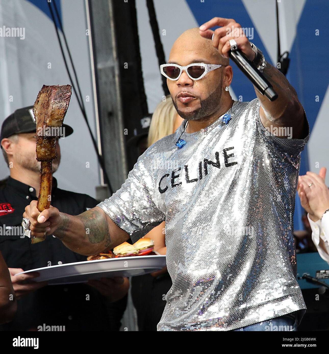 New York, NY, USA. 8th July, 2022. Flo Rida pictured as Flo Rida
