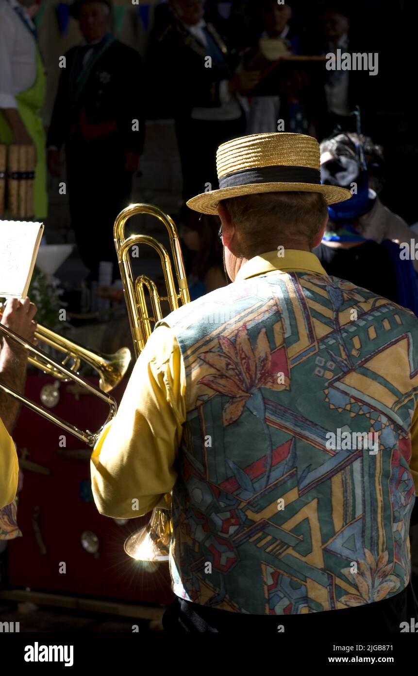 street band in nantes, france Stock Photo Alamy