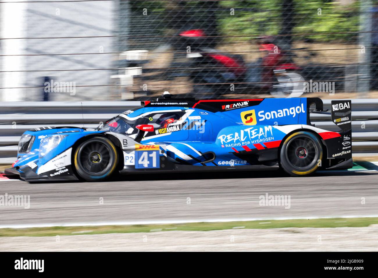 Autodromo Nazionale di Monza, Monza, Italy, July 09, 2022, #41  REALTEAM BY WRT, Rui Andrade (PRT) Ferdinand Habsburg-Lothringen (AUT) Norman Nato (FRA)  - Oreca 07 Gibson   during  6 Hours of Monza 2022 - WEC Fia World Endurance Championship - Endurance Credit: Live Media Publishing Group/Alamy Live News Stock Photo