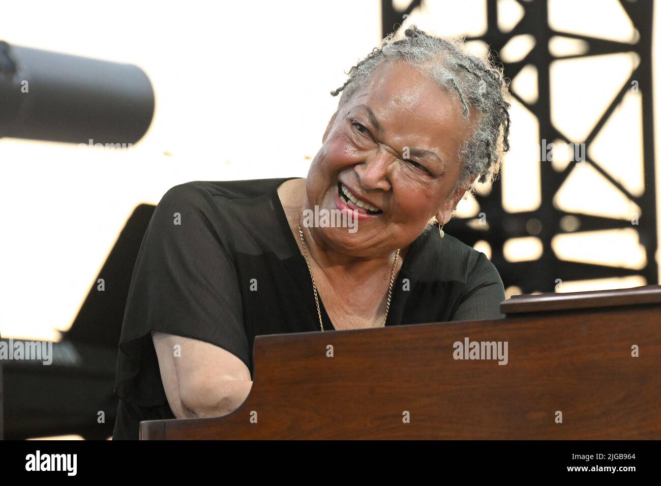 Rhoda Scott, Ladies All Stars during the 61st edition of the Jazz à ...