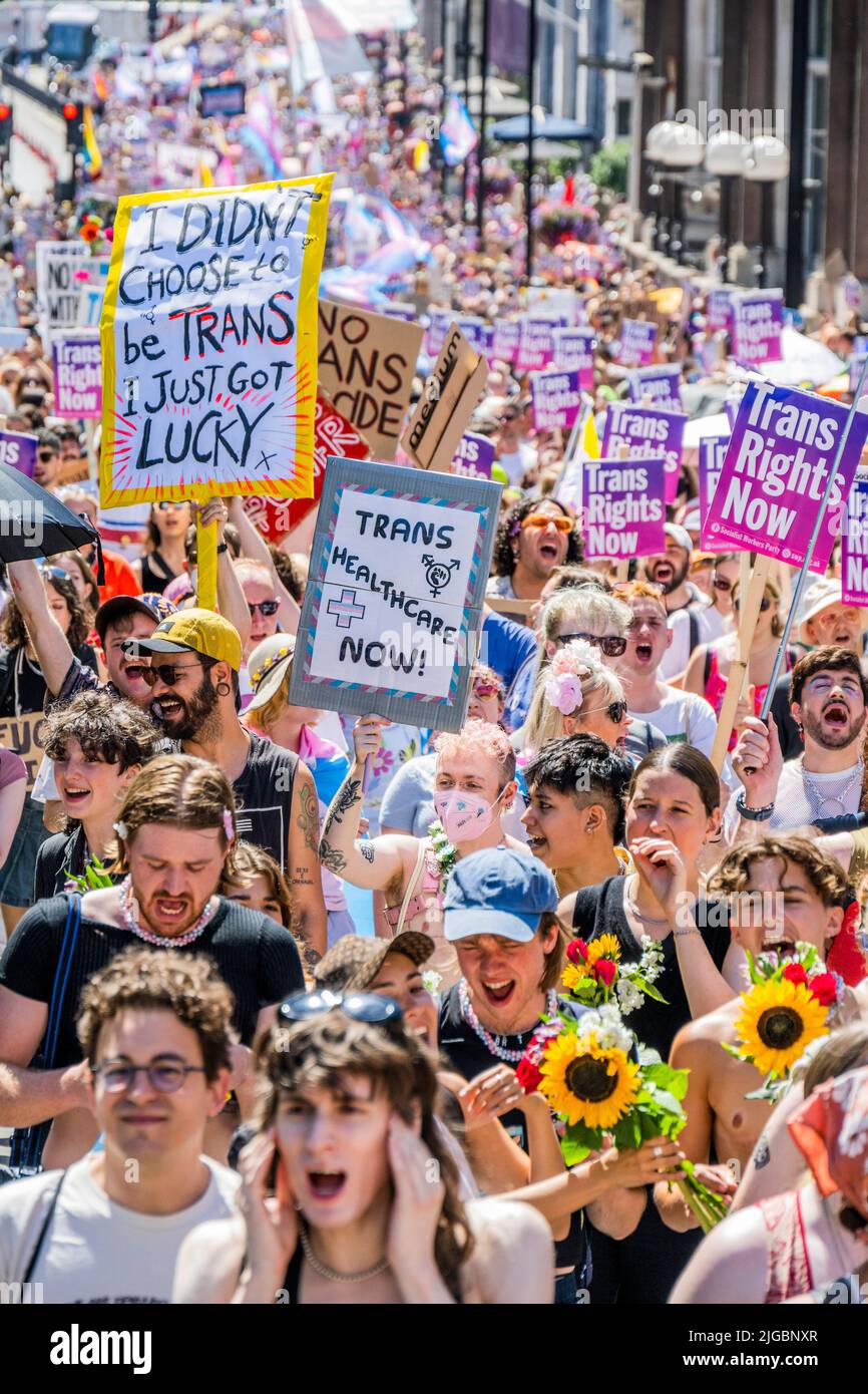 Trans pride london 2022 9th hires stock photography and images Alamy