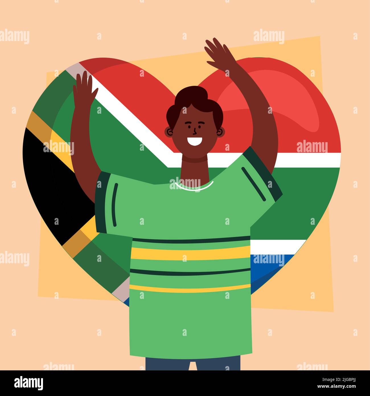 happy heritage day man in heart Stock Vector Image & Art - Alamy