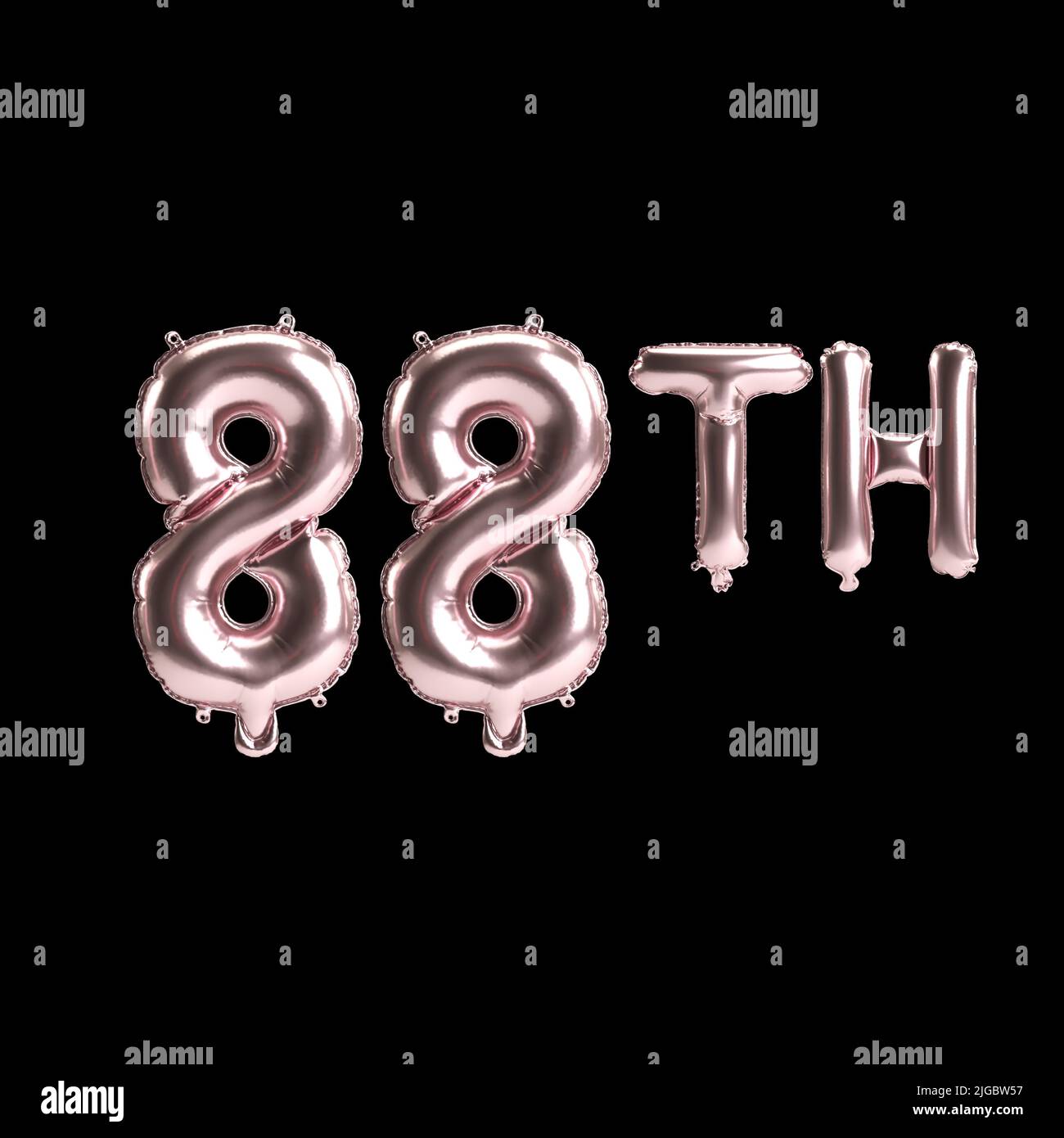 3d number 88 hi-res stock photography and images - Alamy