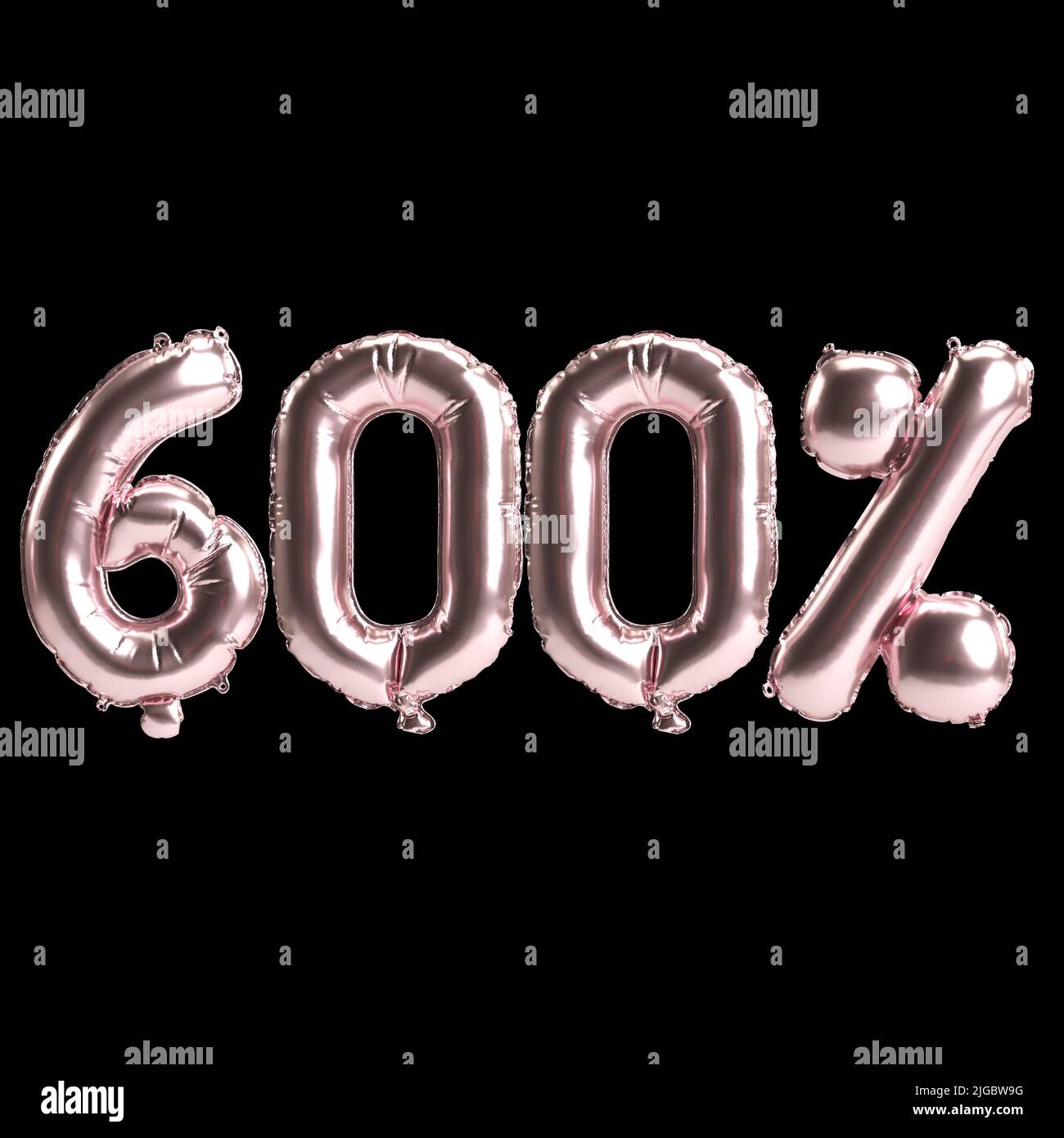3d number 600 hi-res stock photography and images - Alamy
