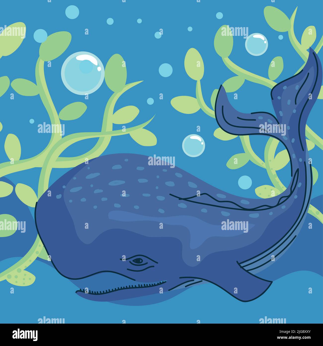 whale in the sea Stock Vector Image & Art - Alamy whale in the sea Stock Vector Image & Art - Alamy