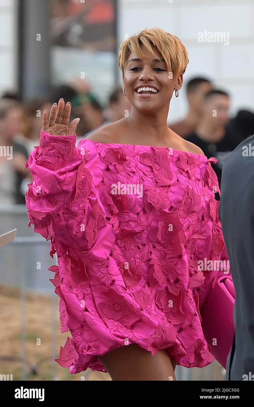 Rome, Italy. 08th July, 2022. Ariana DeBose attends at the Valentino