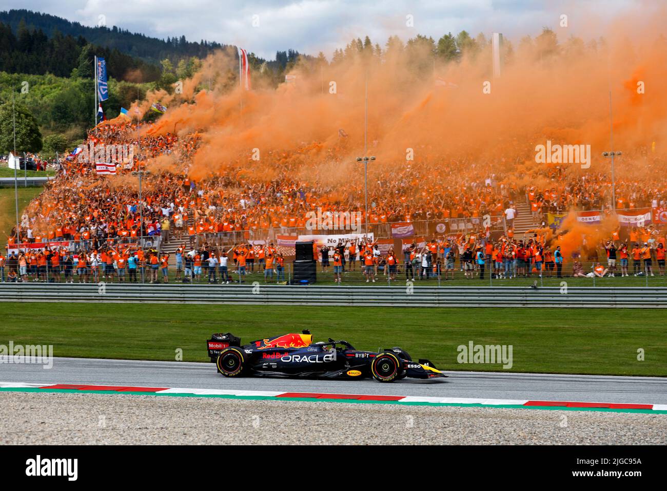 Spielberg, Austria. 9th July, 2022. #1 Max Verstappen (NLD, Oracle Red Bull  Racing), F1 Grand Prix of Austria at Red Bull Ring on July 9, 2022 in  Spielberg, Austria. (Photo by HIGH