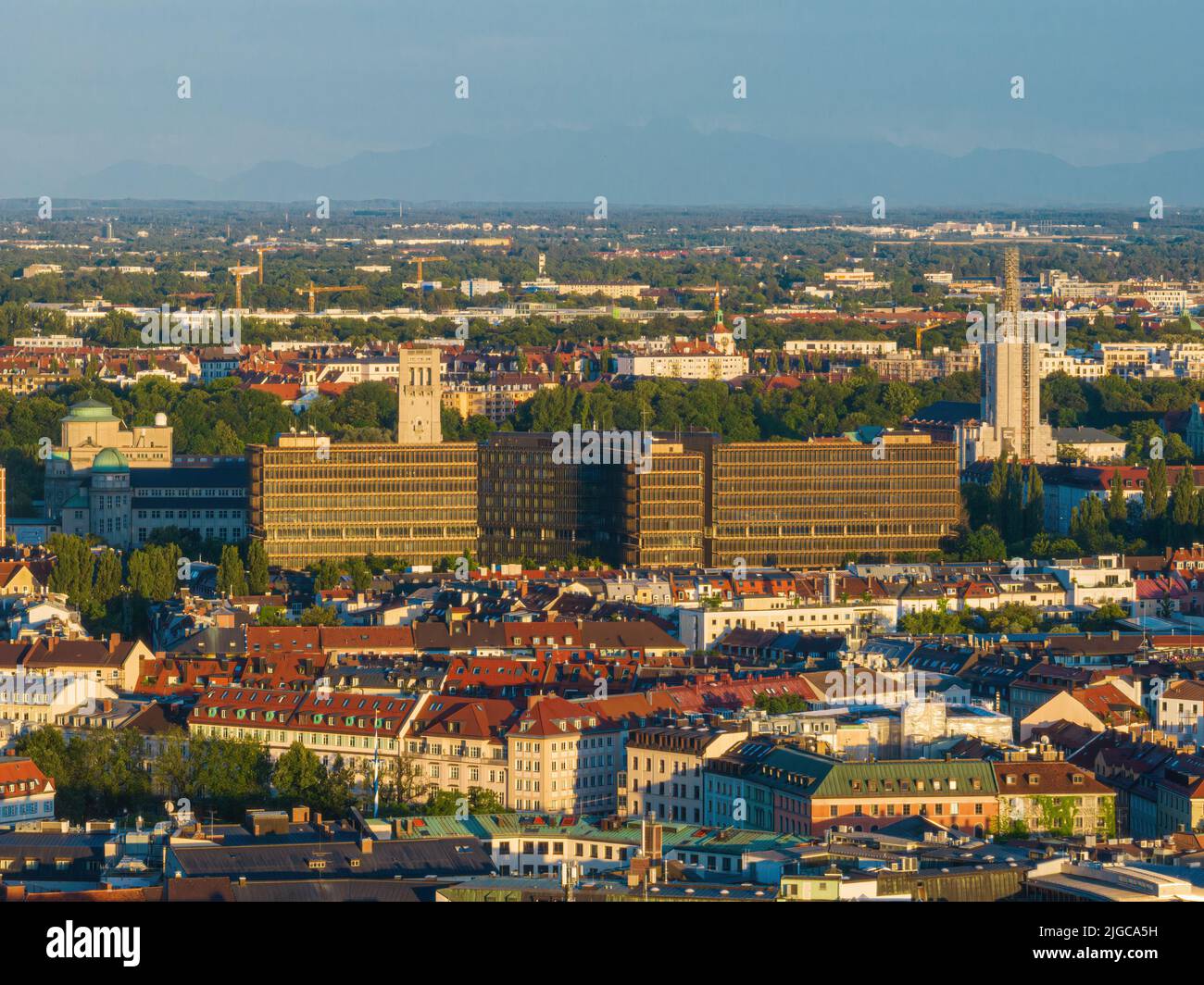 European Patent Office headquarters in Munich, Germany Stock Photo