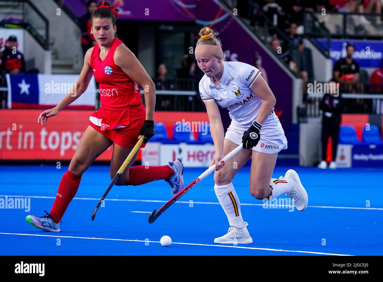 AMSTELVEEN, NETHERLANDS JULY 9 Charlotte Englebert of Belgium during