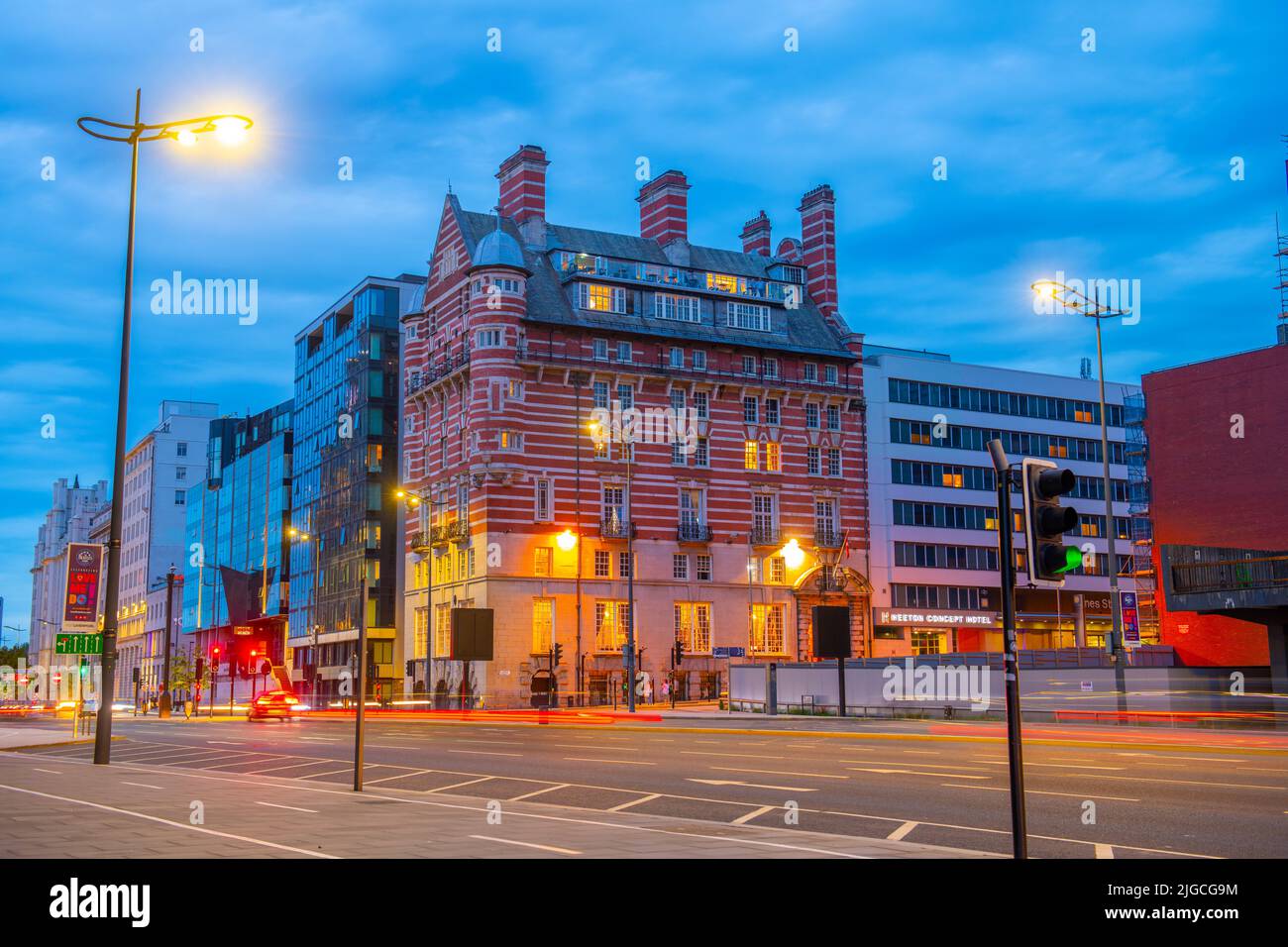 Albion House was built in 1898 at 30 James Street in Liverpool, Merseyside, UK. Liverpool