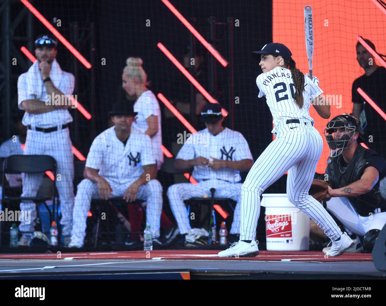 EDITORIAL USE ONLY The New York Yankees at the FTX Major League