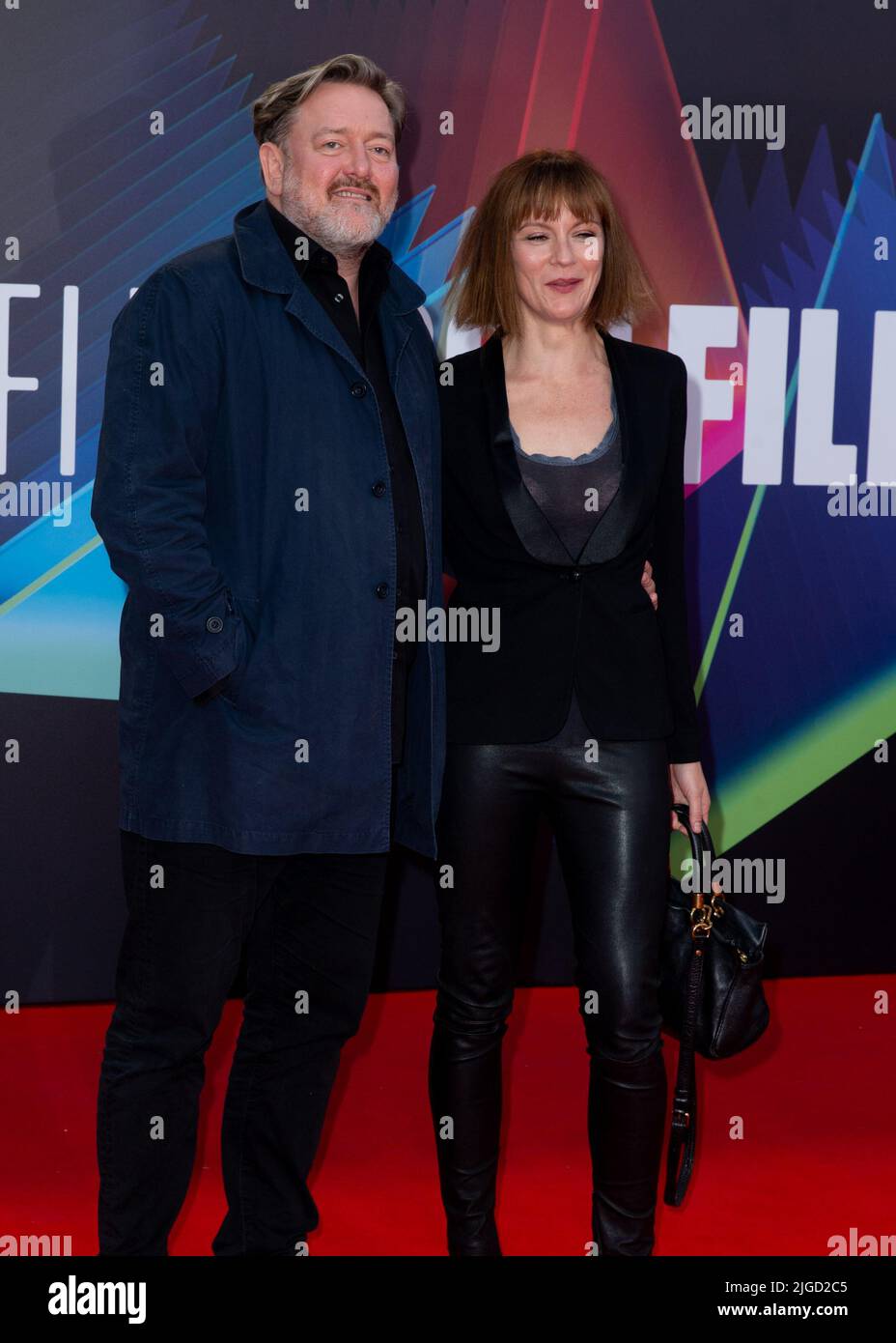 The BFI 65th London Film Festival UK Premiere of 'Last Night In Soho' held at the Royal Festival Hall, Southbank - Arrivals Featuring: Guy Garvey, Rachael Stirling Where: London, United Kingdom When: 09 Oct 2021 Credit: Mario Mitsis/WENN Stock Photo