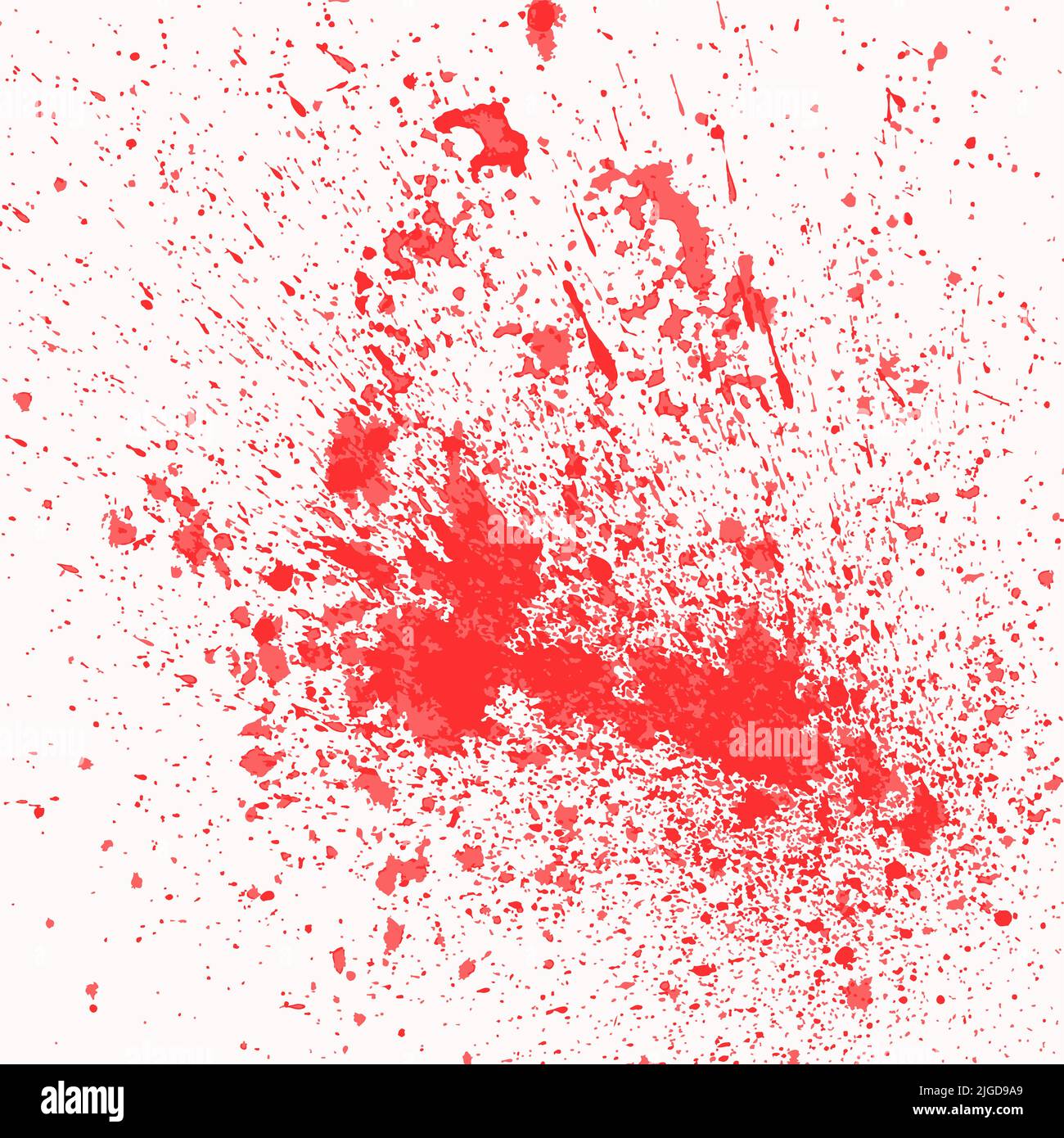 red blood spatter background vector illustration Stock Vector Image