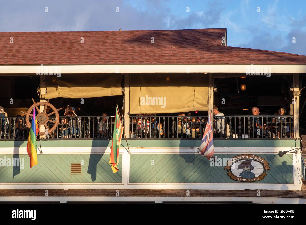 Captain jacks lahaina hires stock photography and images Alamy