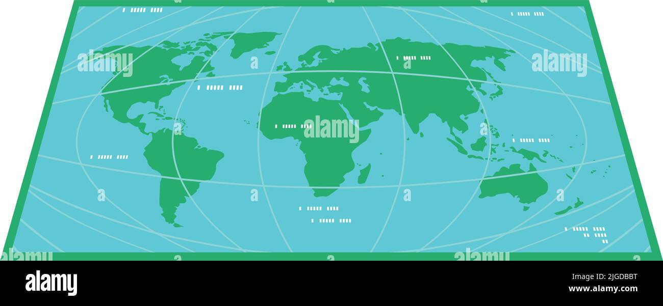 paper map with earth Stock Vector Image & Art - Alamy
