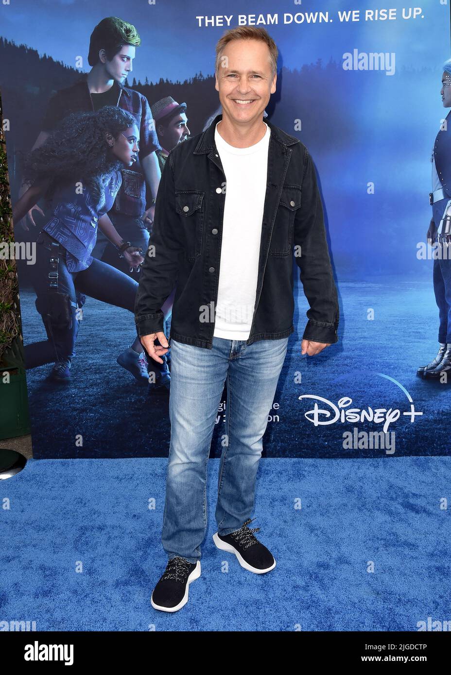 Chad Lowe walking on the red carpet at the Disney+ “Zombies 3” Los