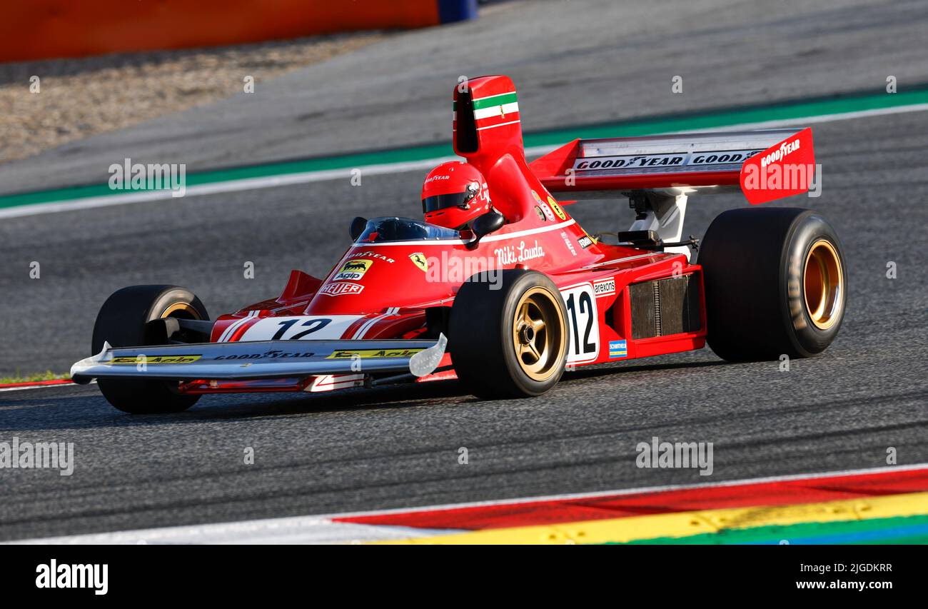 Photo Vintage Niki Lauda - Grand Prix De Grande-Bretagne 1974 - Photo Presse Neuve