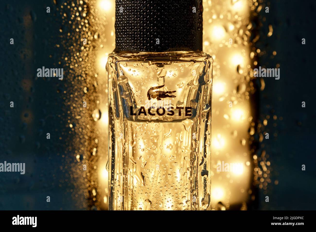 Fragrance smell. Men perfumes. Fashion cologne bottle. Men perfume in the  hand on suit background. Man in formal suit, bottle of perfume, closeup  Stock Photo - Alamy