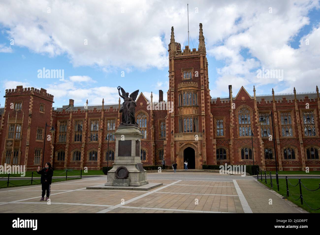 the lanyon building queens university belfast northern ireland Stock