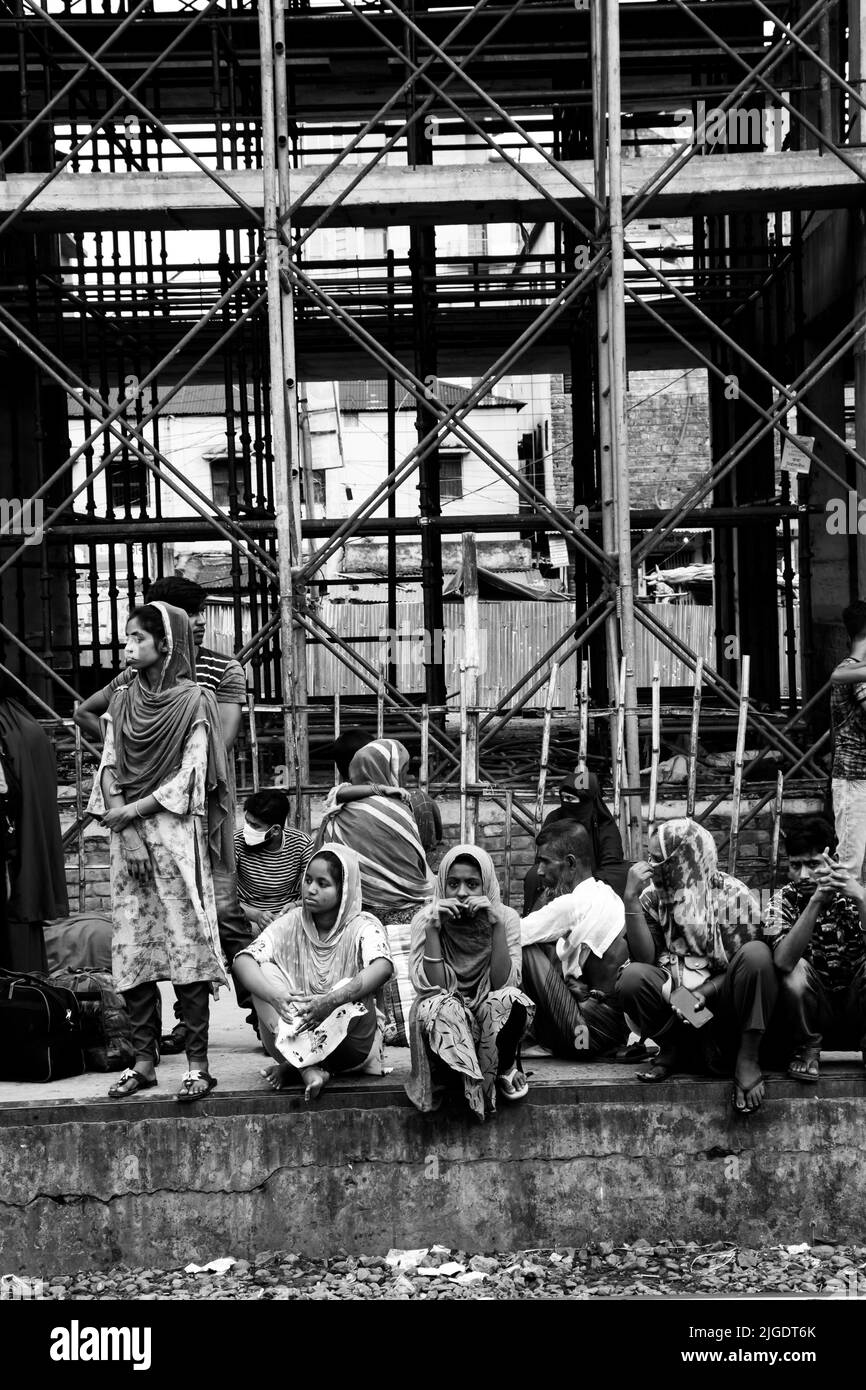 Journey by train to celebrate the biggest religious festival EidUL