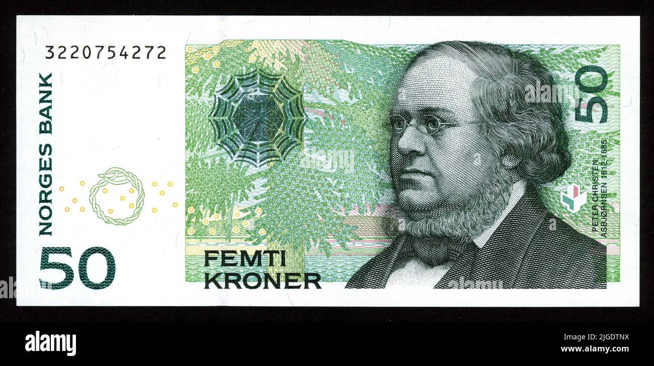 50 kroner note hi-res stock photography and images - Alamy