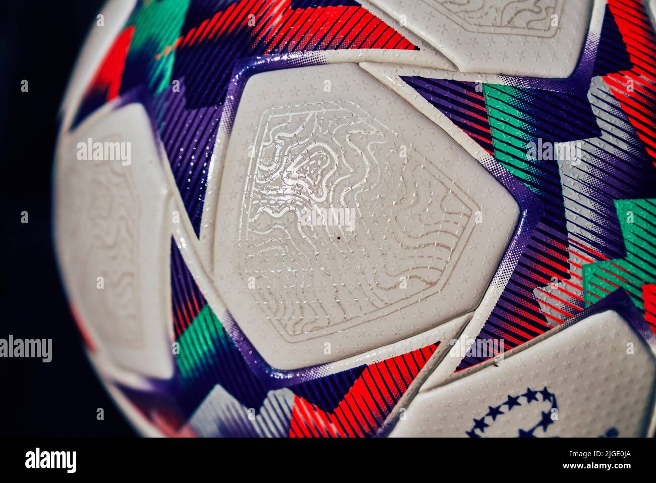 official match ball by Adidas for the knockout stage and final of the UEFA  Women's Champions League 2022 in Turin, Italy. The first time that an  Official Match Ball has been created