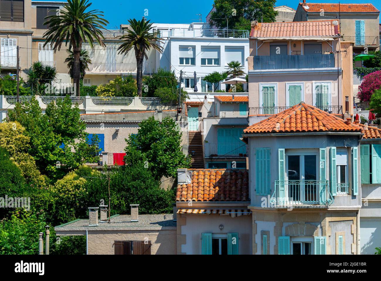 Marseille, France, Houses, City Scene, Summer Holidays, apartment