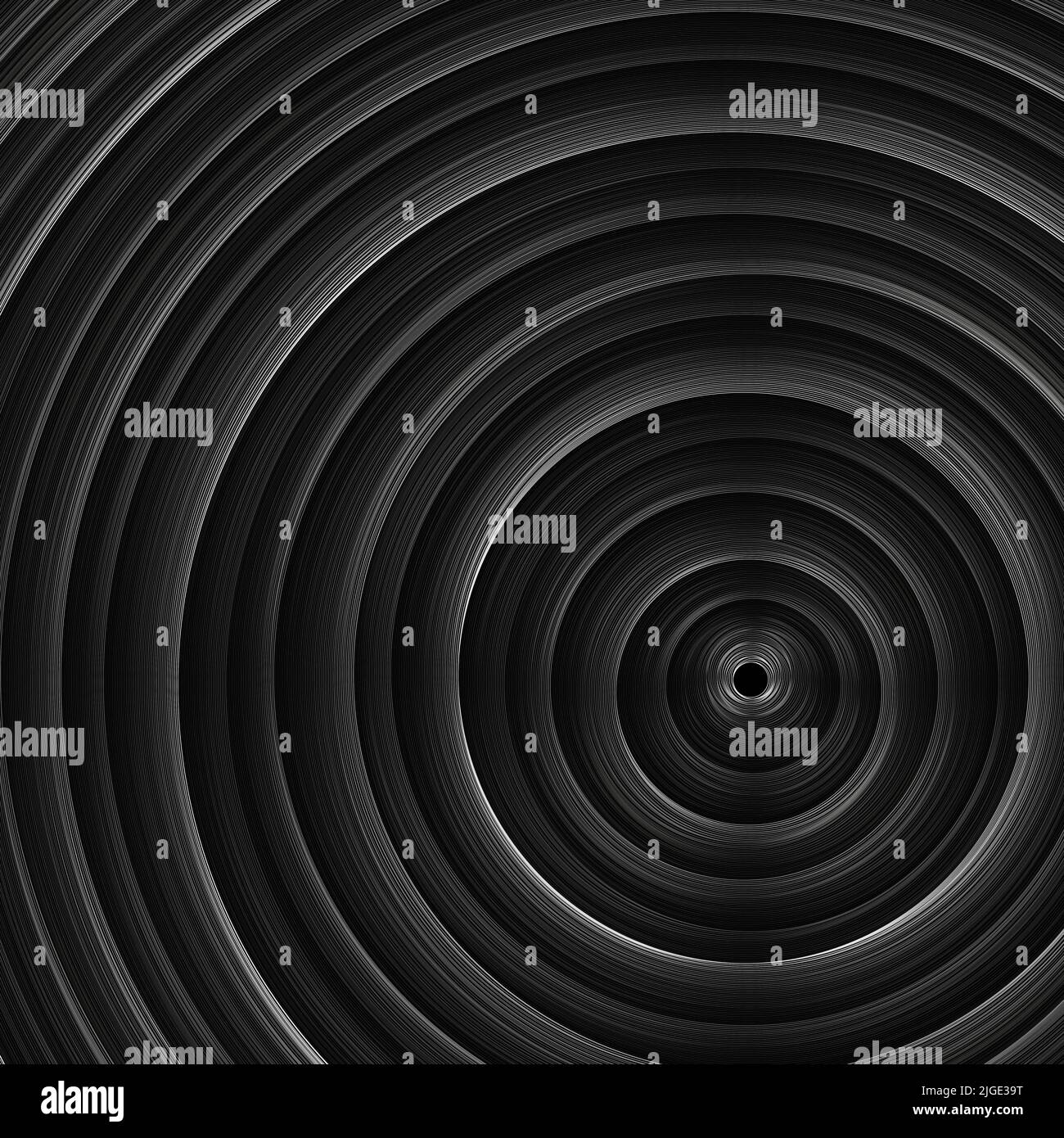 Rotating concentric spiral rings hi-res stock photography and images ...