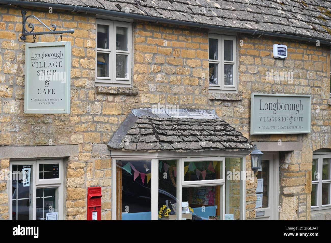 Longborough village shop and cafe hires stock photography and images