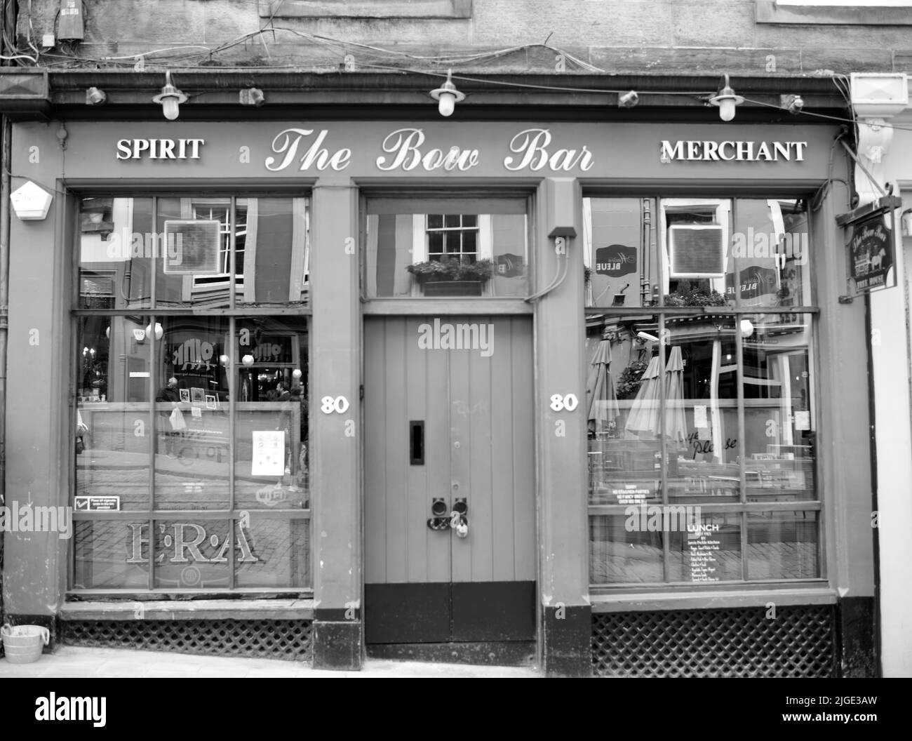 Bow Street, Edinburgh Stock Photo