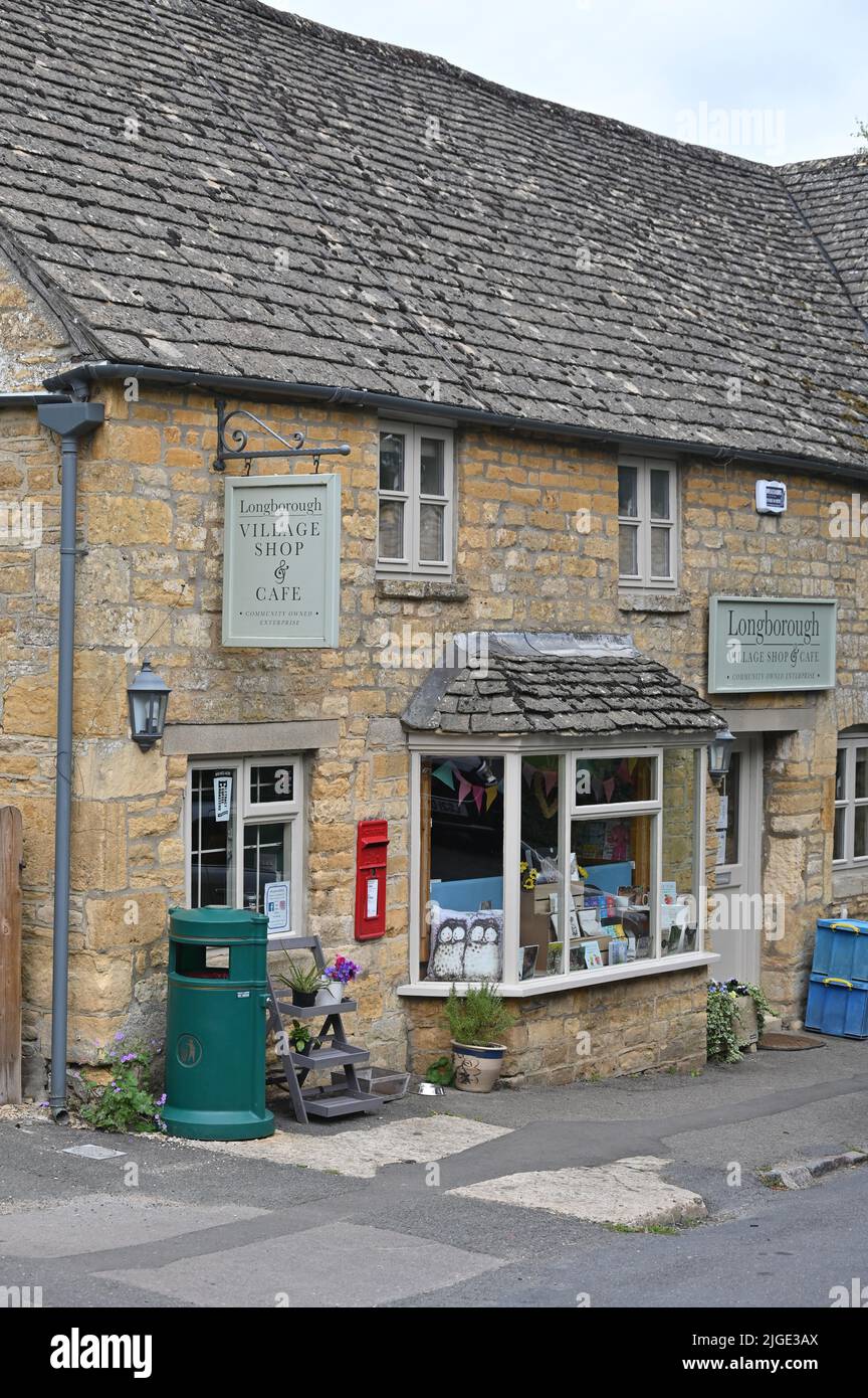 Longborough village shop and cafe hires stock photography and images