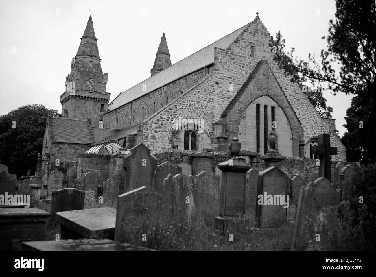 St. Machar's Cathedral, Old Aberdeen, Scotland Stock Photo