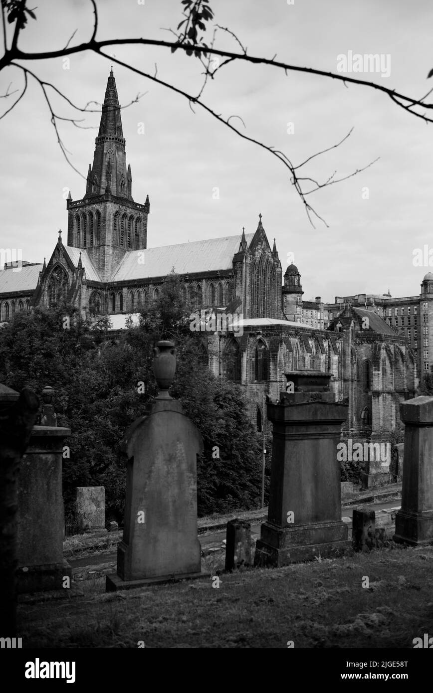 Glasgow Necropolis, Scotland Stock Photo