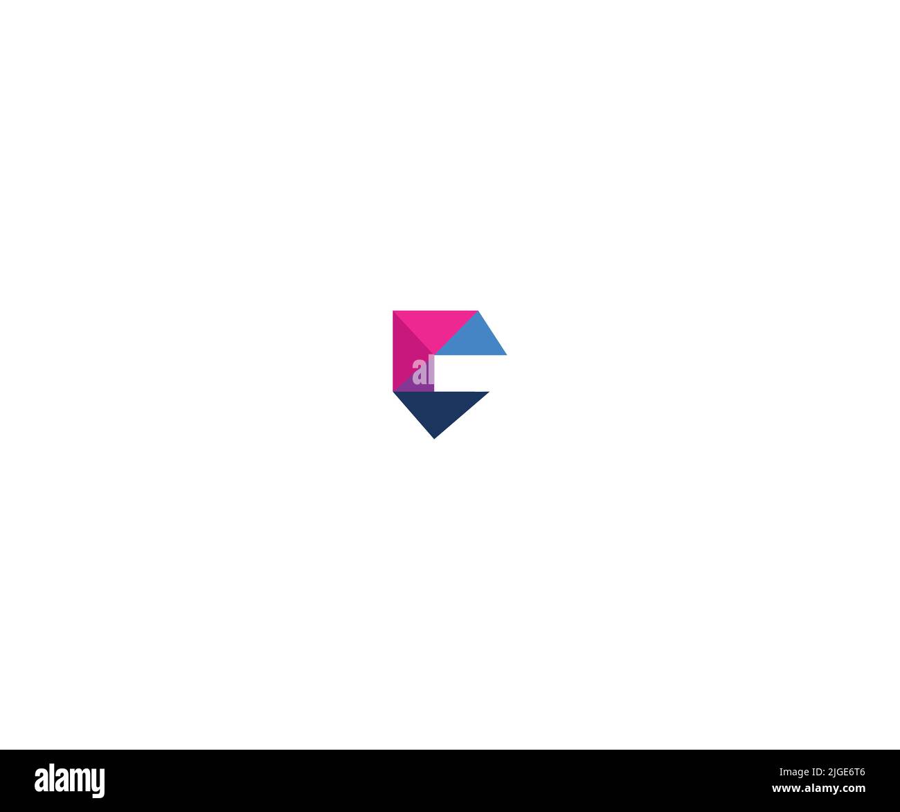 Letter C Logo Vector Template Abstract Monogram Symbol Stock Vector ...