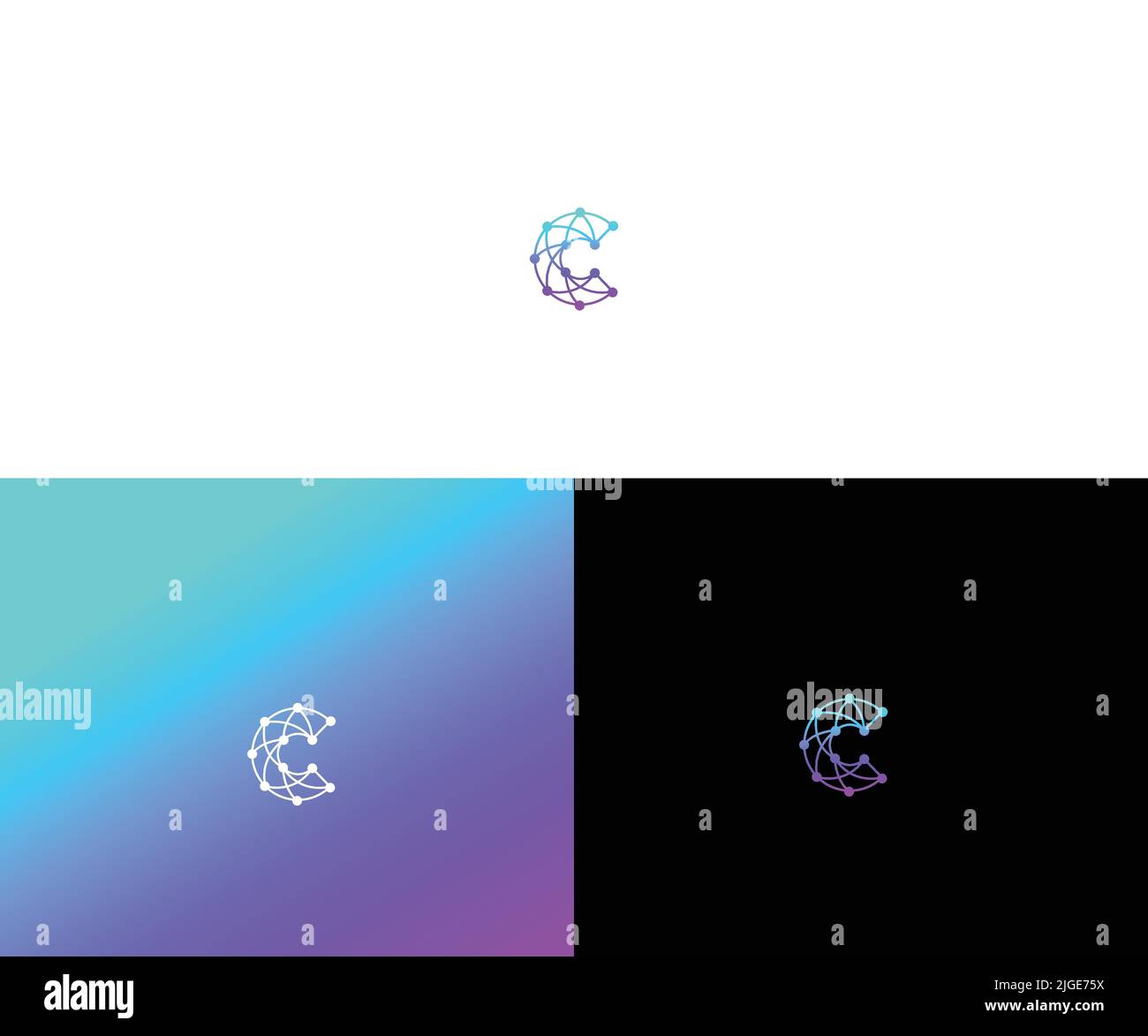 Letter C Logo Vector Template Abstract Monogram Symbol Stock Vector ...