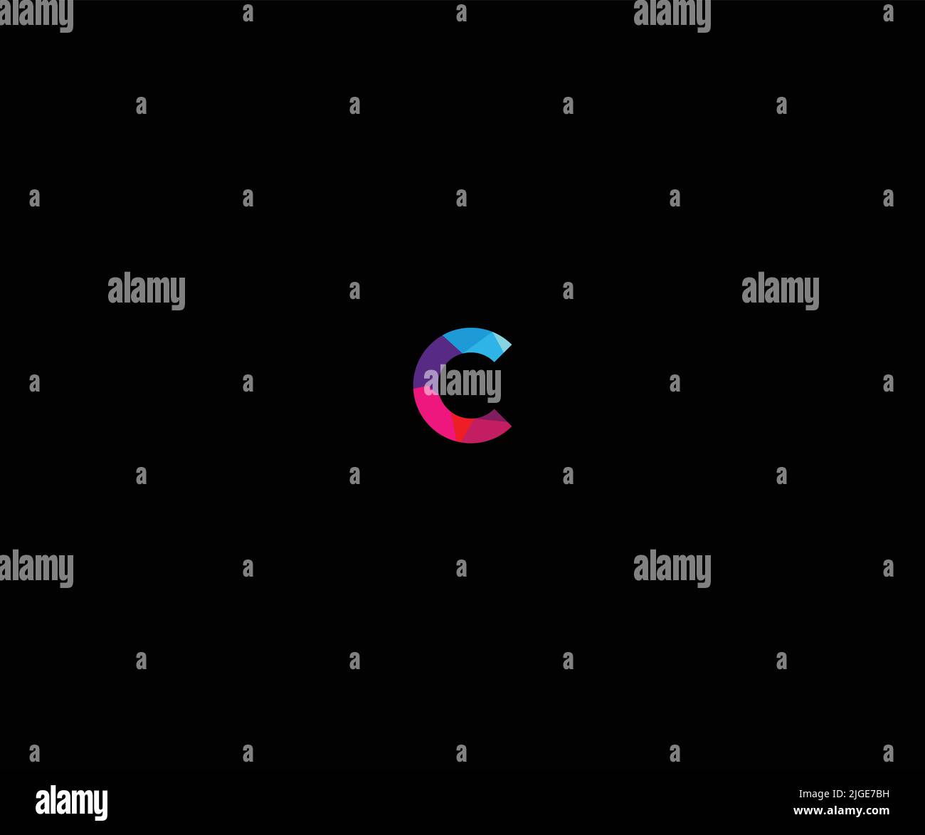 Letter C Logo Vector Template Abstract Monogram Symbol Stock Vector ...