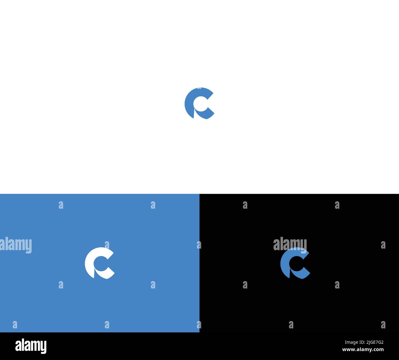 Letter C Logo Vector Template Abstract Monogram Symbol Stock Vector ...