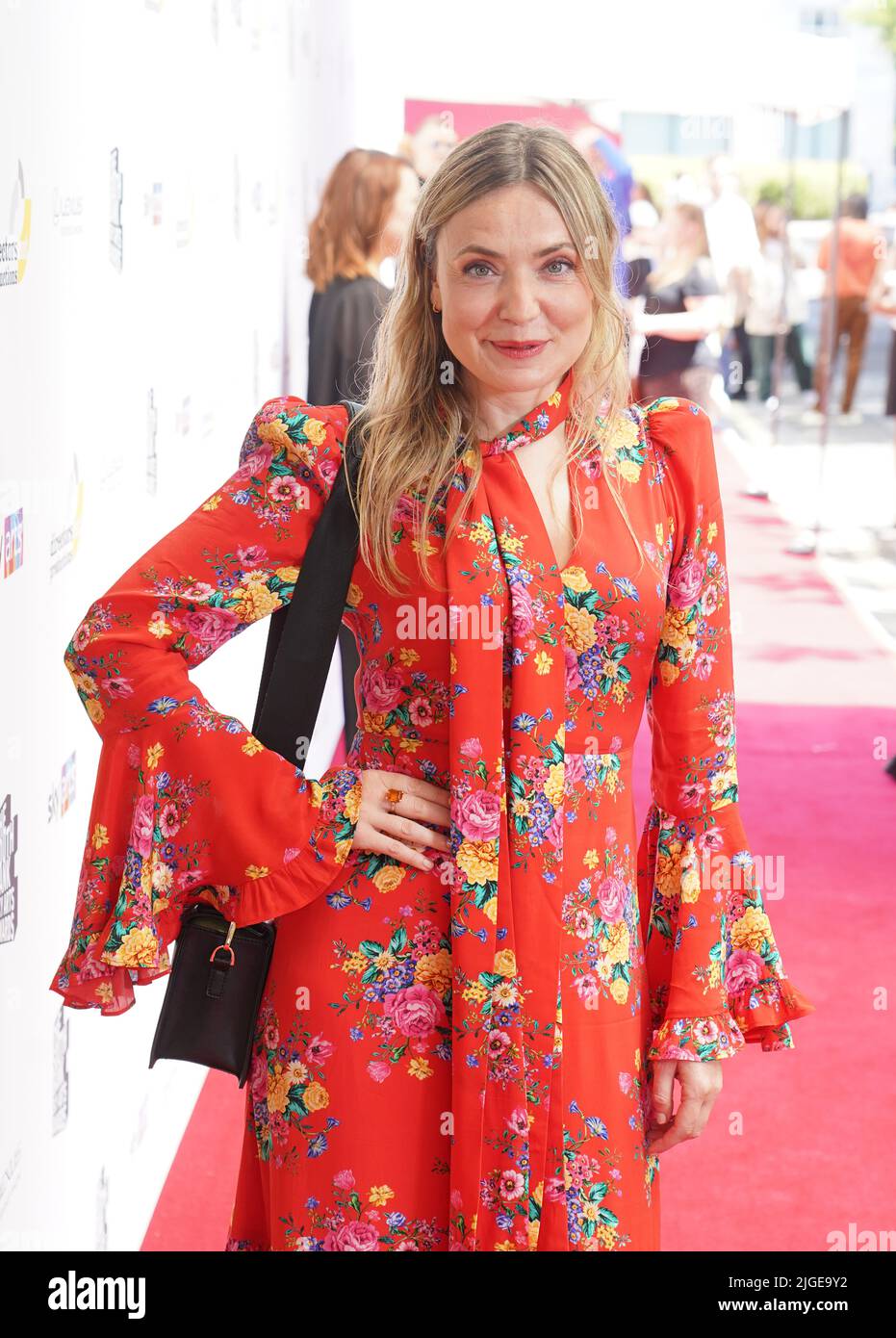 Christine Bottomley arriving for the South Bank Sky Arts Awards at The Savoy in London. Picture date: Sunday July 10, 2022. Stock Photo