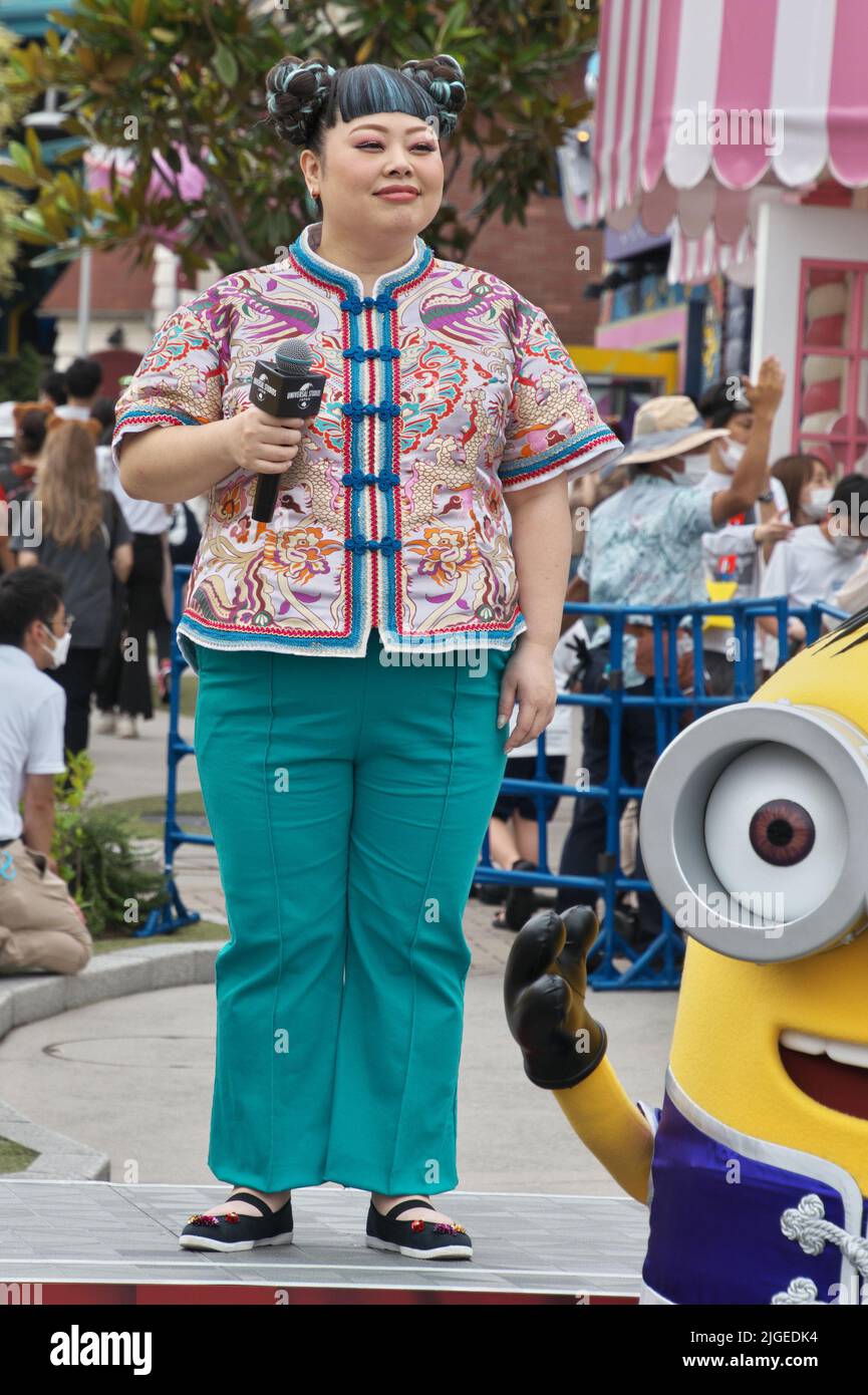 Osaka Japan 10th July 2022 Japanese Voice Cast And Comedian Naomi osaka-japan-10th-july-2022-japanese-voice-cast-and-comedian-naomi