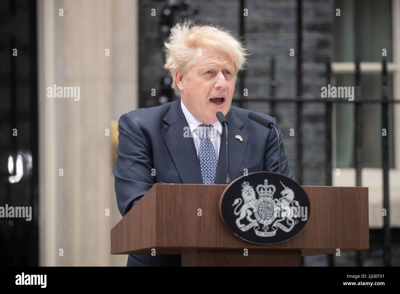 Resignation speech boris johnson hi-res stock photography and images ...