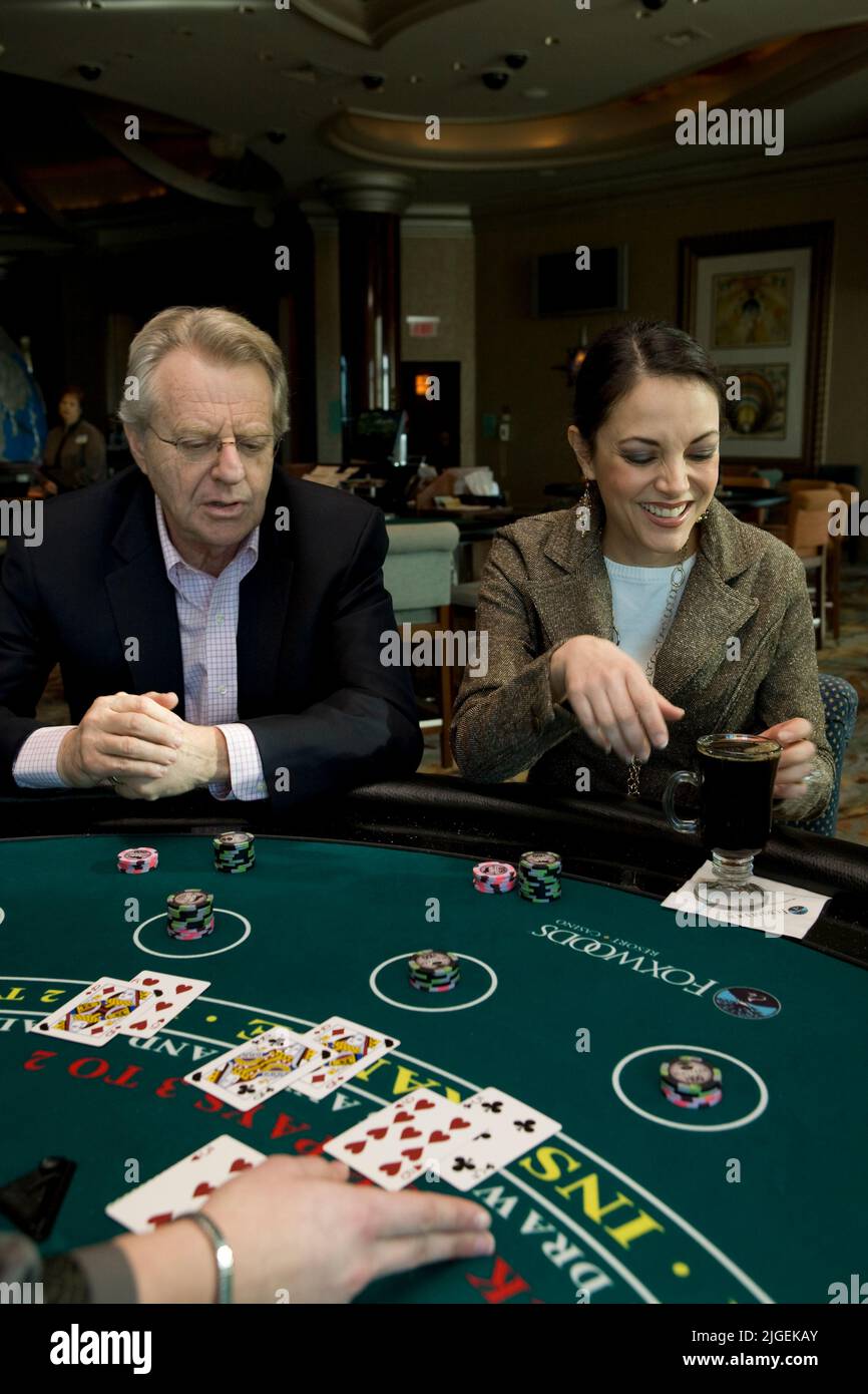Blackjack game hires stock photography and images Alamy