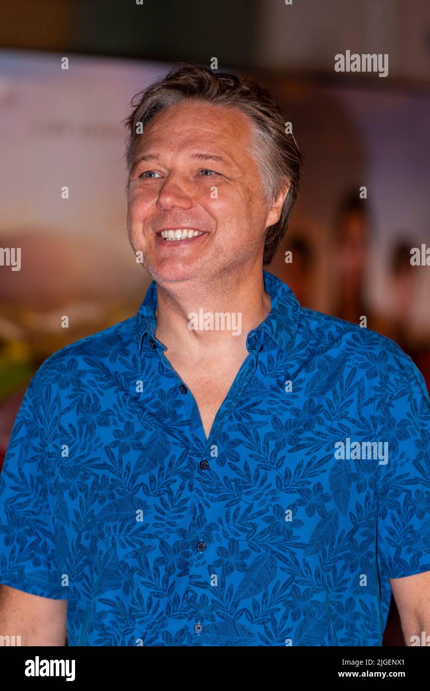 London, UK.  10 July 2022. Actor Shaun Dooley attends the London Gala Screening of “The Railway Children Return” at Picturehouse Central in Soho. The film opens in UK cinemas on 15 July. Credit: Stephen Chung / EMPICS / Alamy Live News Stock Photo