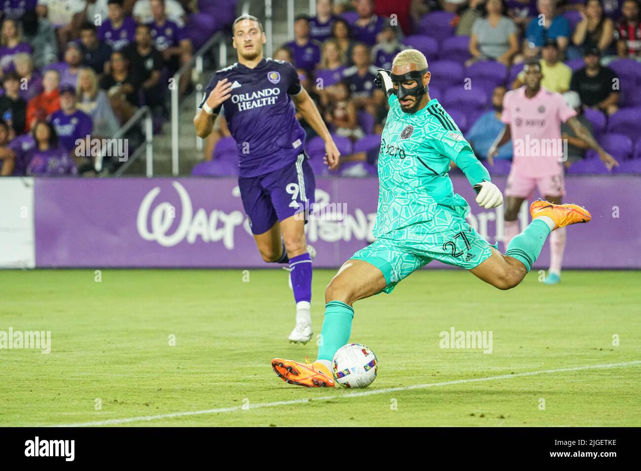 Orlando, Florida, USA, July 9, 2022, Inter Miami Goalkeeper Drake