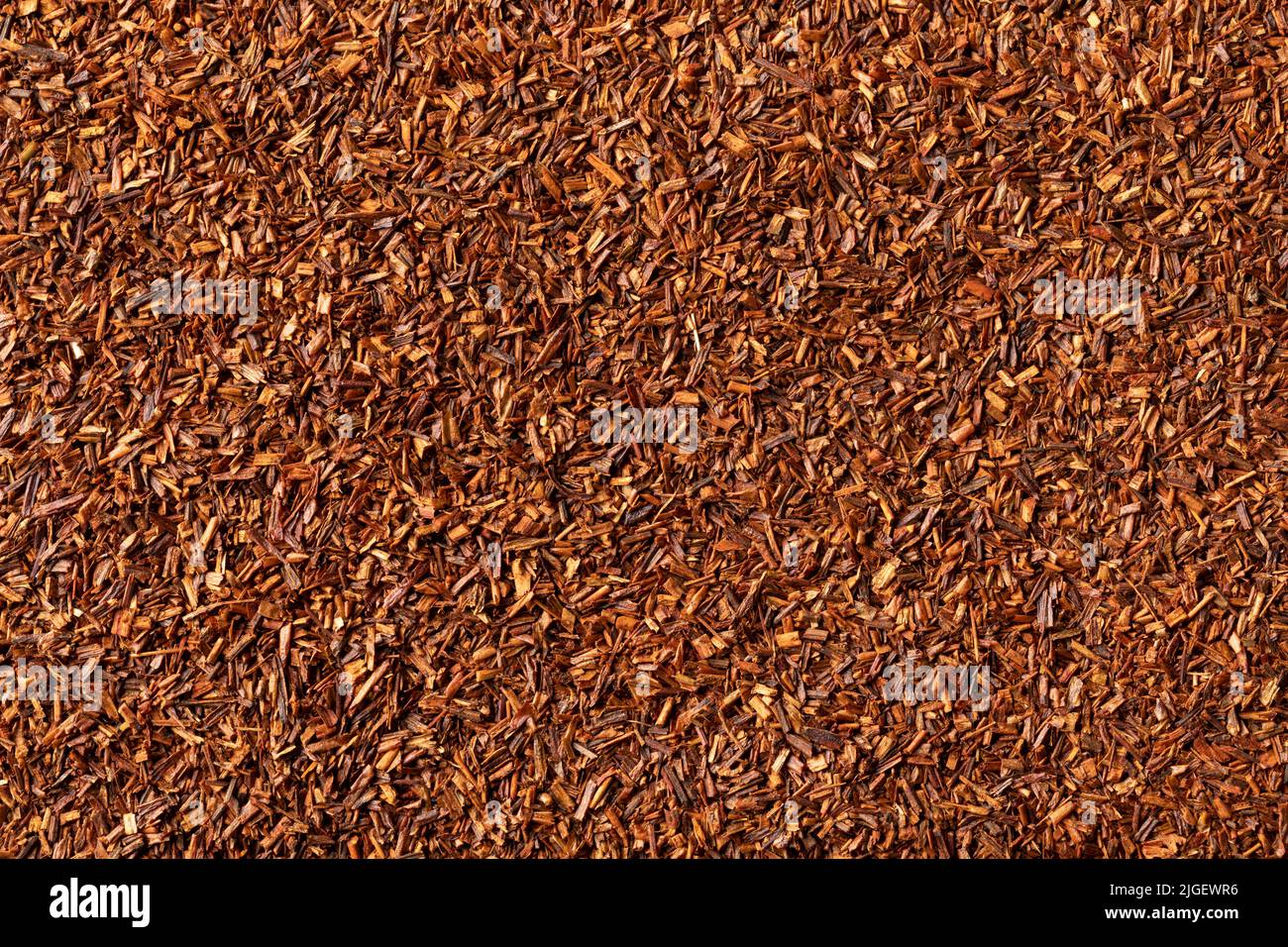 Dried rooibos, bush tea, red tea, redbush tea leaves from South Africa ...