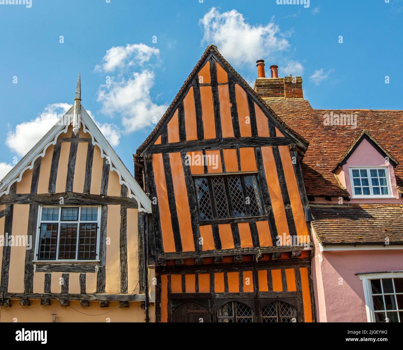 Suffolk, UK August 11th 2021 The Crooked House in the village of