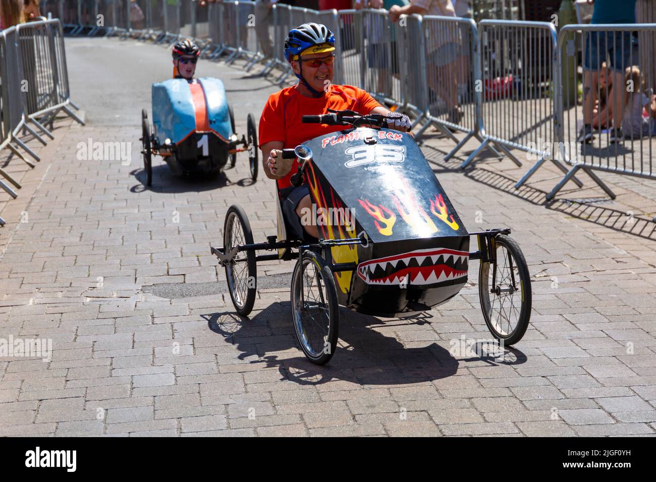 Ringwood, Hampshire, UK. 10th July, 2022. The British Pedal Car Grand